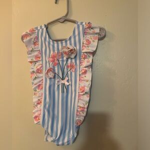 Mud Pie Baby Girl Bathing Suit 2t